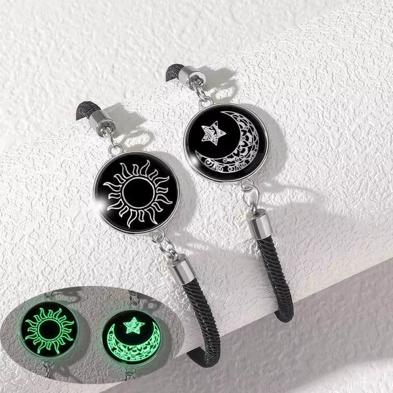 Pulseras Sol y Luna · Pareja