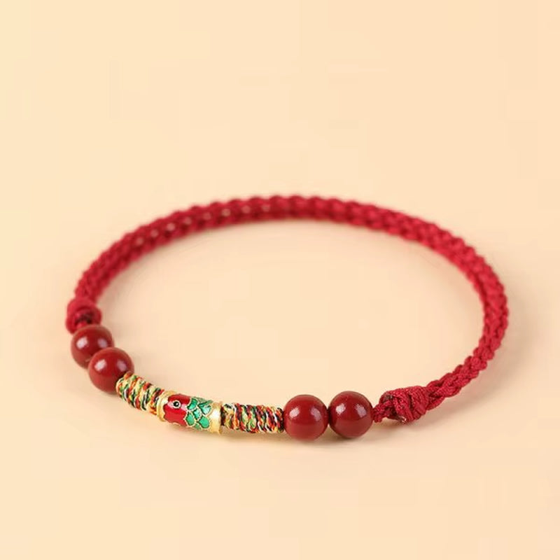 Fashion Simple Lucky Knot Red Rope Bracelets for Women Men Handmade String Adjustable Bracelet Friendship Amulet Jewelry Gift