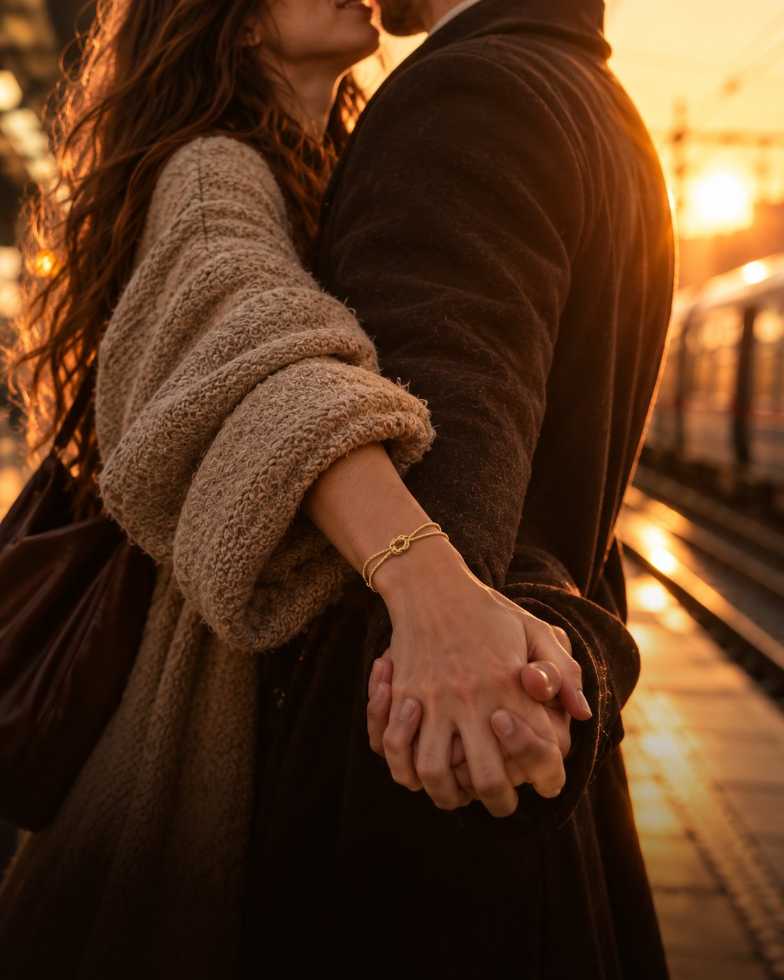 Pulsera Nudo Eterno, reencuentro en la estación