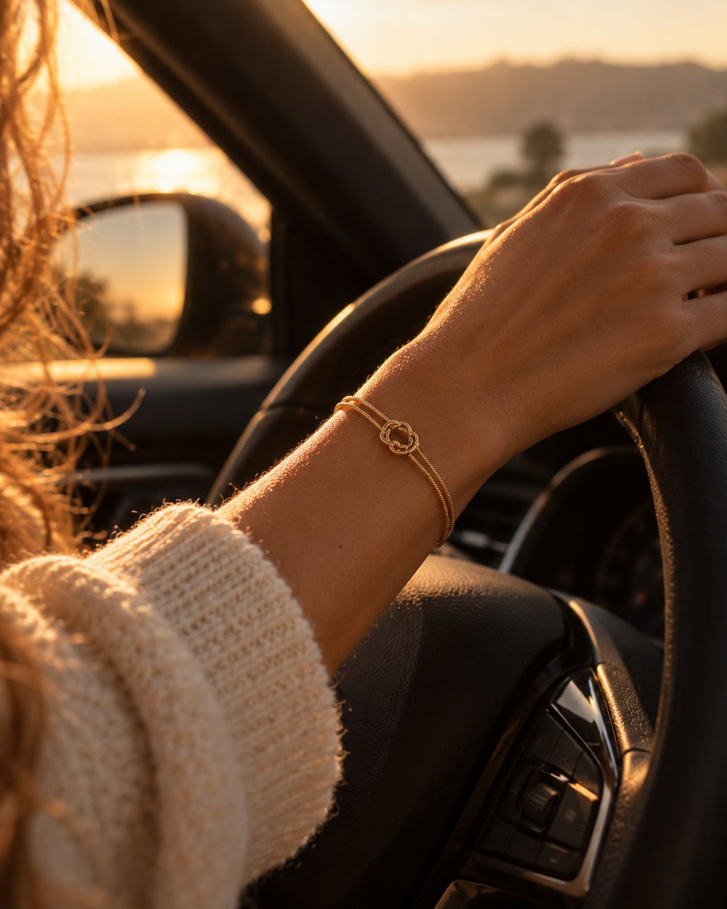 Pulsera Nudo Eterno en el día a día