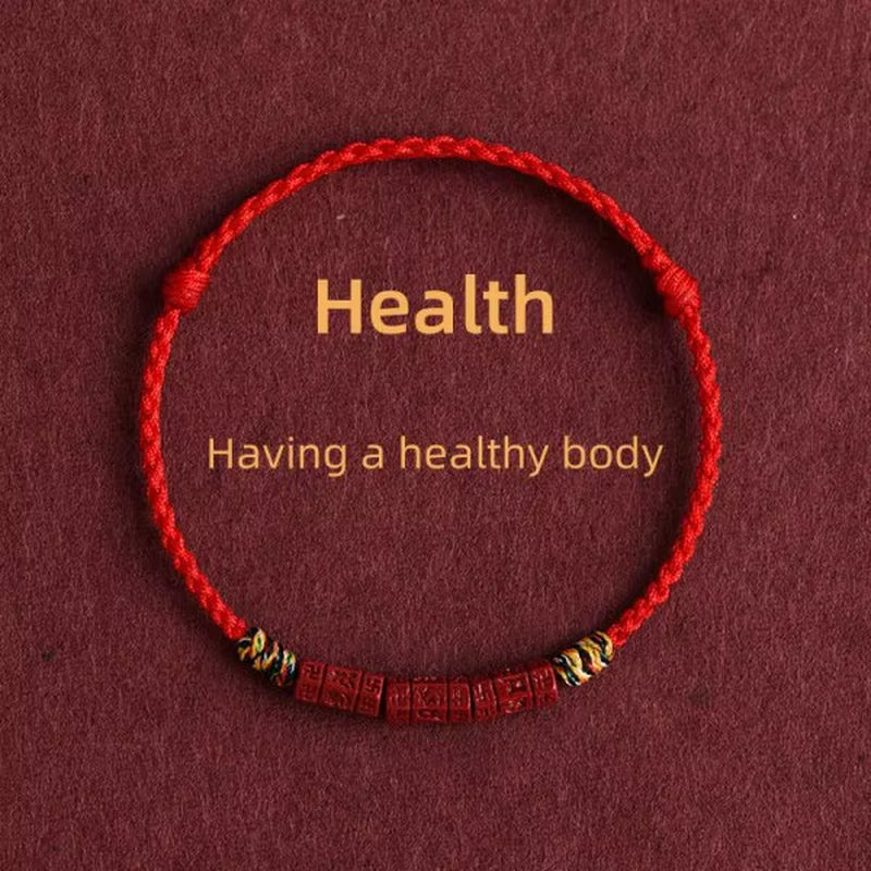 Fashion Simple Lucky Knot Red Rope Bracelets for Women Men Handmade String Adjustable Bracelet Friendship Amulet Jewelry Gift
